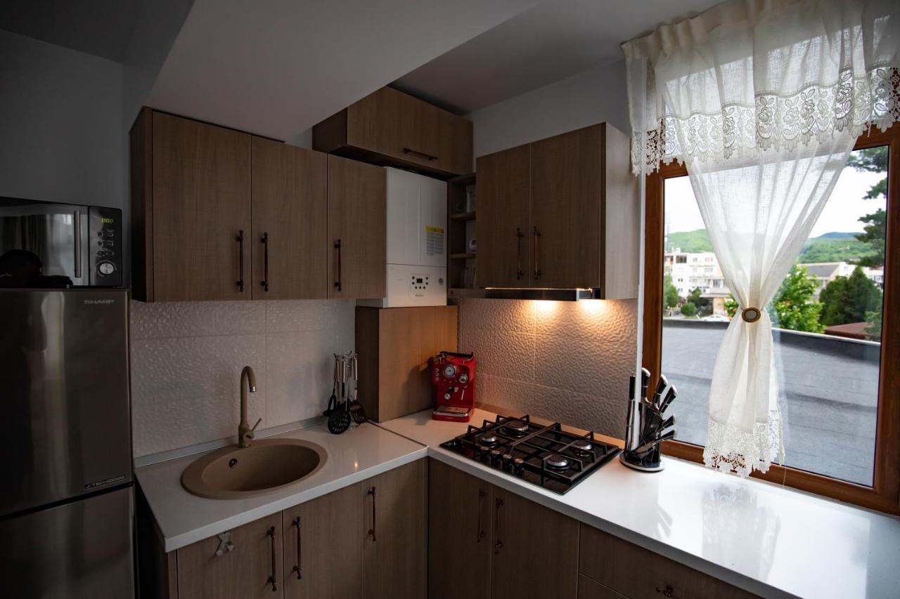 Apartament Natalia Tîrgu Ocna Exteriör bild